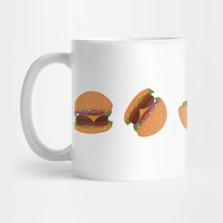 Spinning Burgers Mug